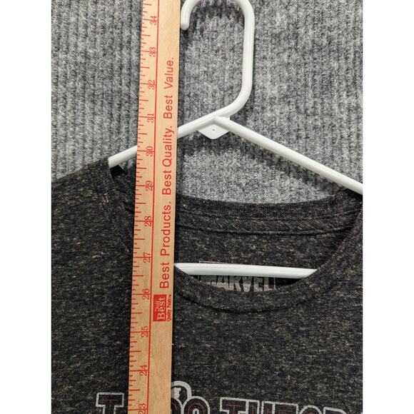 Marvel Deadpool Taco Tuesday Shirt Men's XL Graphic Tee Funny Gray Soft T-Shirt - Picture 6 of 6